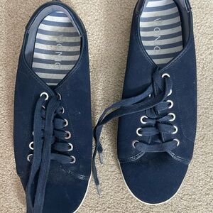 Vionic Dark Blue Lace-Up Sneakers